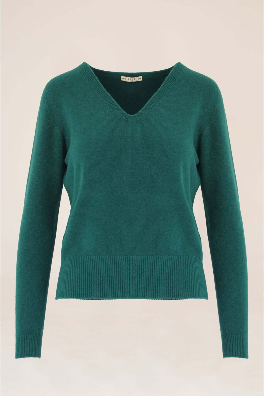 Donna Futur3 | Maglia Scollo A V Verde