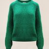 Donna Futur3 | Maglione Di Lana Mohair Verde