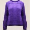 Donna Futur3 | Maglione Di Lana Mohair Viola