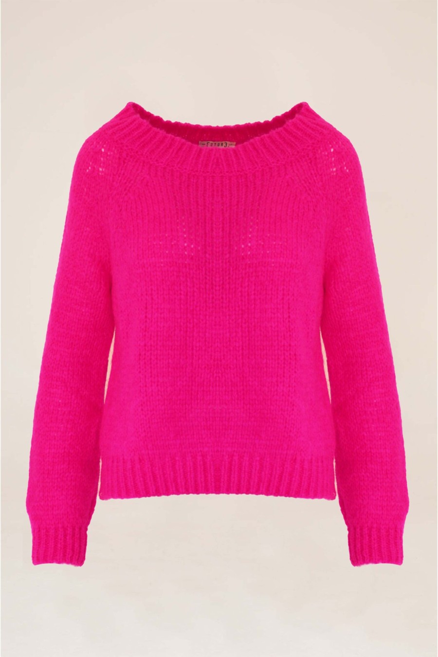 Donna Futur3 | Maglione Di Lana Mohair Fuxia