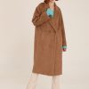 Donna Futur3 | Cappotto Doppiopetto Leggermente Oversize Cammello