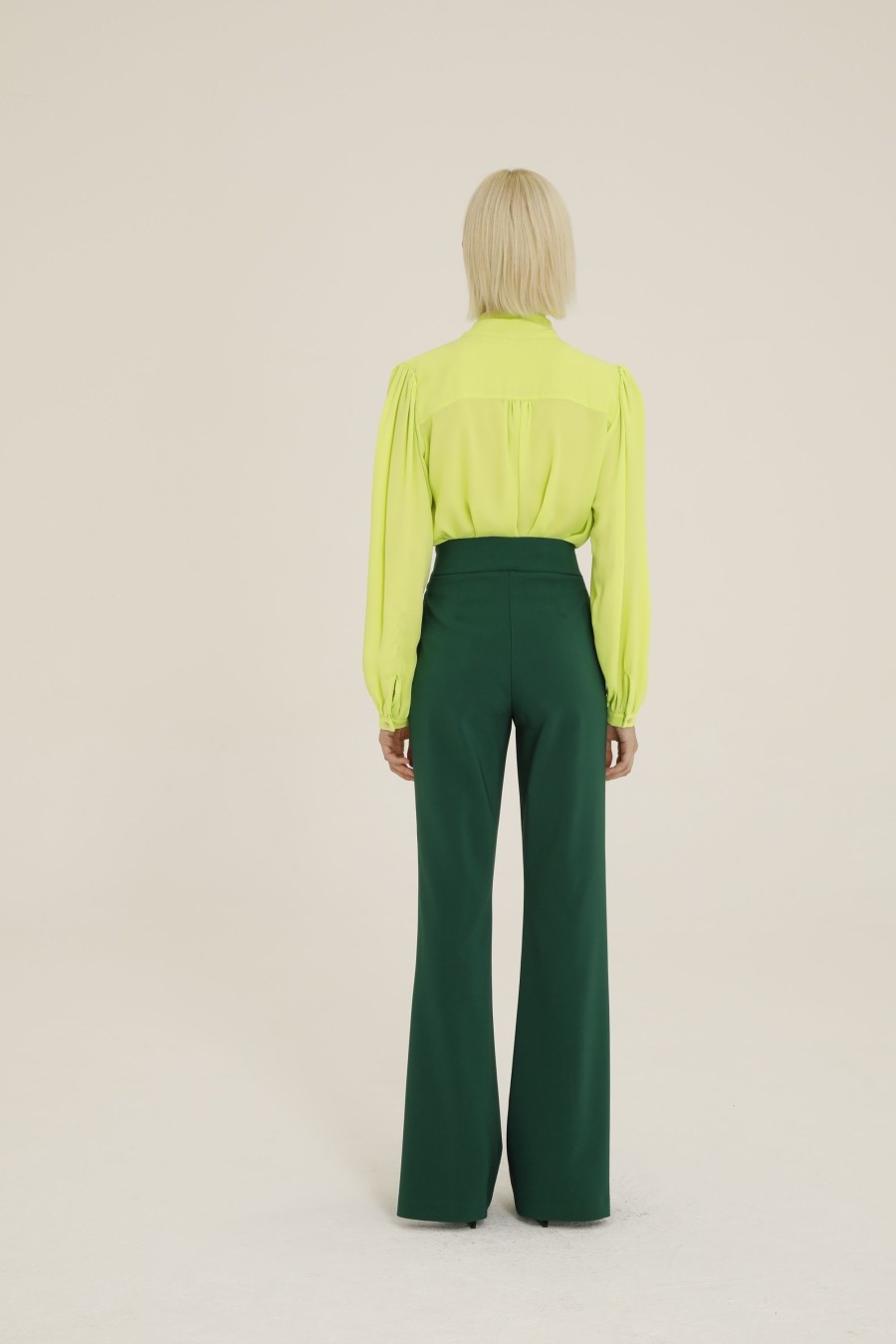 Donna Futur3 | Pantalone A Zampa Verde