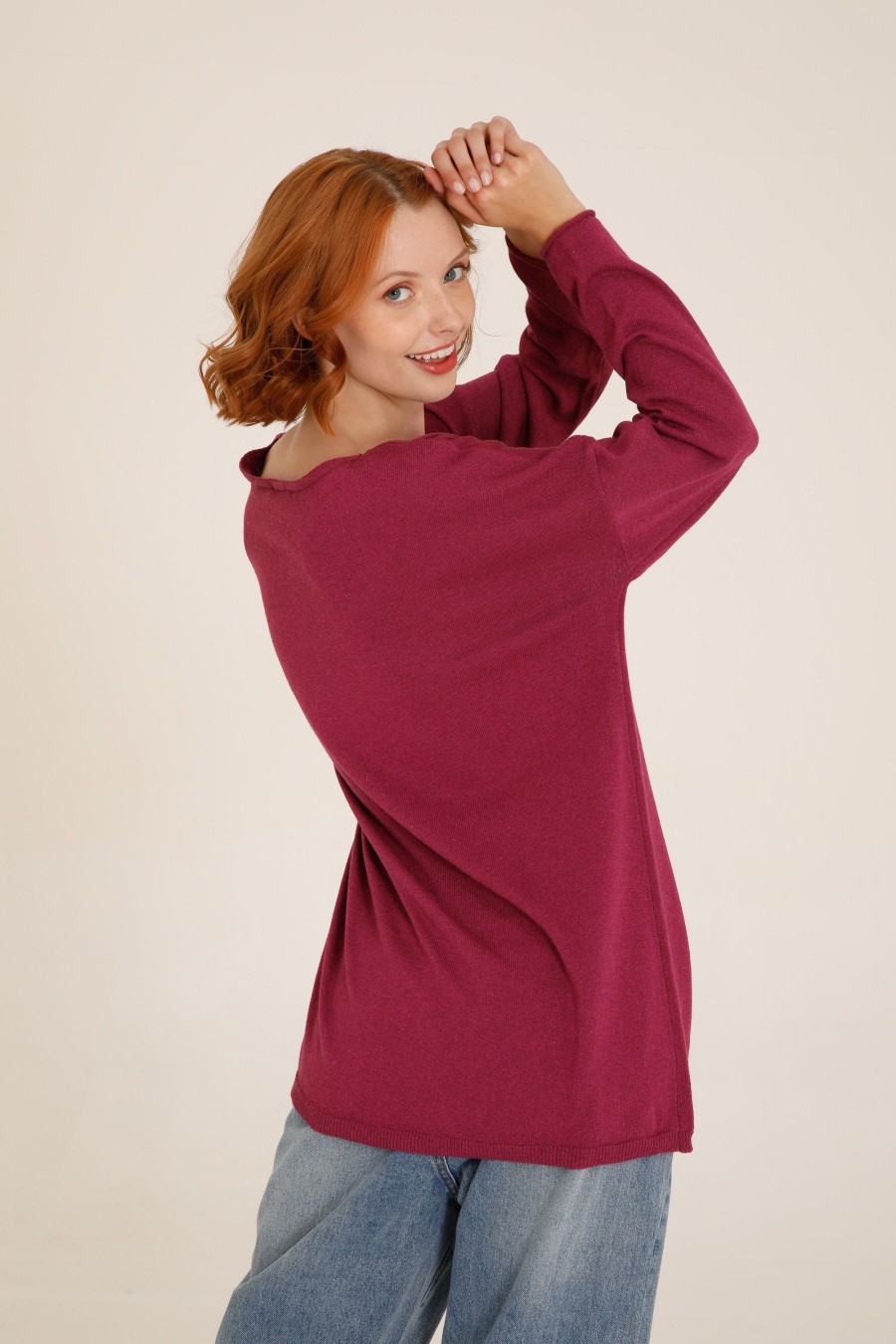 Donna Futur3 | Maglia Con Taschino Magenta