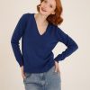 Donna Futur3 | Maglia Con Scollo A V Blu