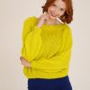 Donna Futur3 | Maglione Di Lana Mohair Giallo